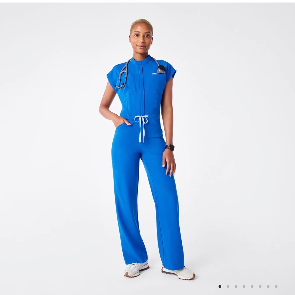 Figs Blue Women's Jumpsuit